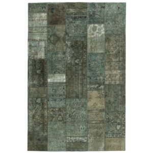 Vintage Patchwork orientalisk matta 205 x 309 cm