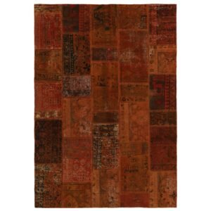 Vintage Patchwork orientalisk matta 142 x 203 cm