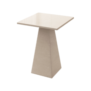 Ruth & Joanna Ivy sidobord beige marmor