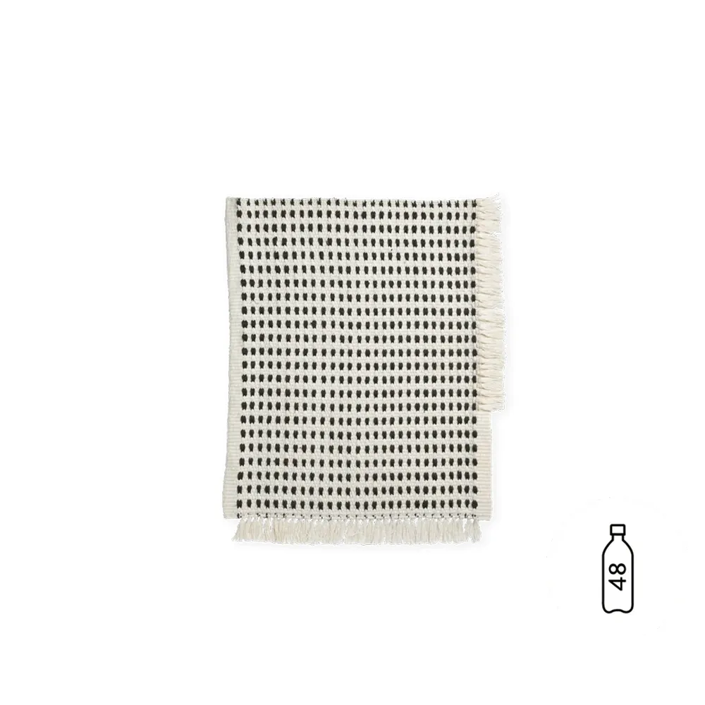 Ferm Living, Way Mat - Off-White/Blue