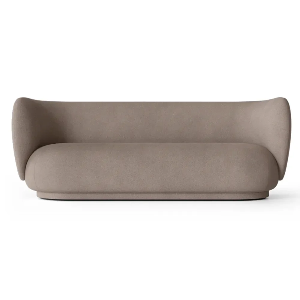Ferm Living, Rico 3-sits soffa Brushed - Warm Grey