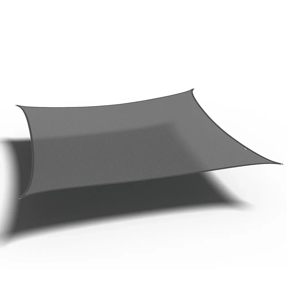 Platinum Sun & Shade, Coolfit solsegel kvadratiskt 500x500cm grå