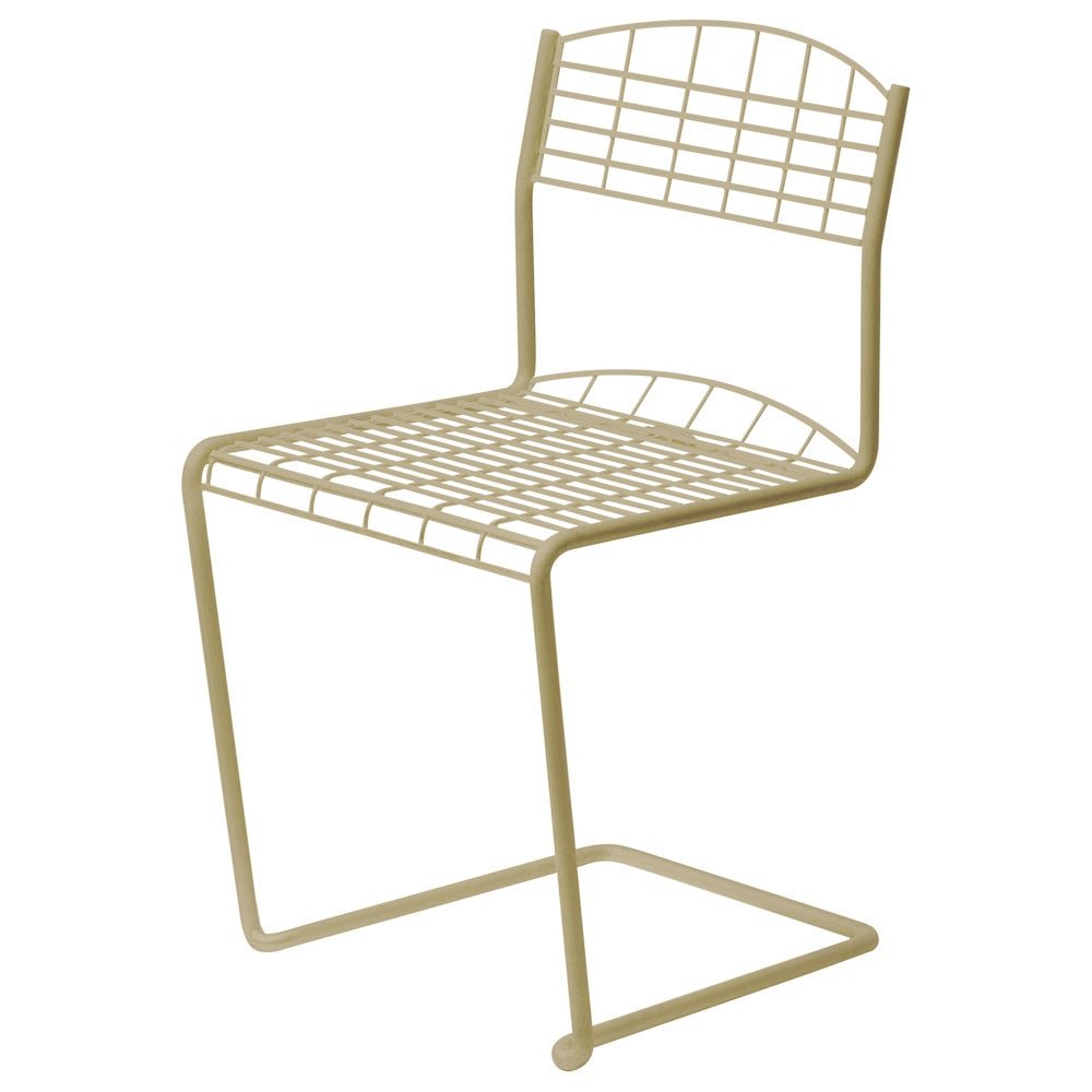 Grythyttan Stålmöbler, Stol High Tech Ivory