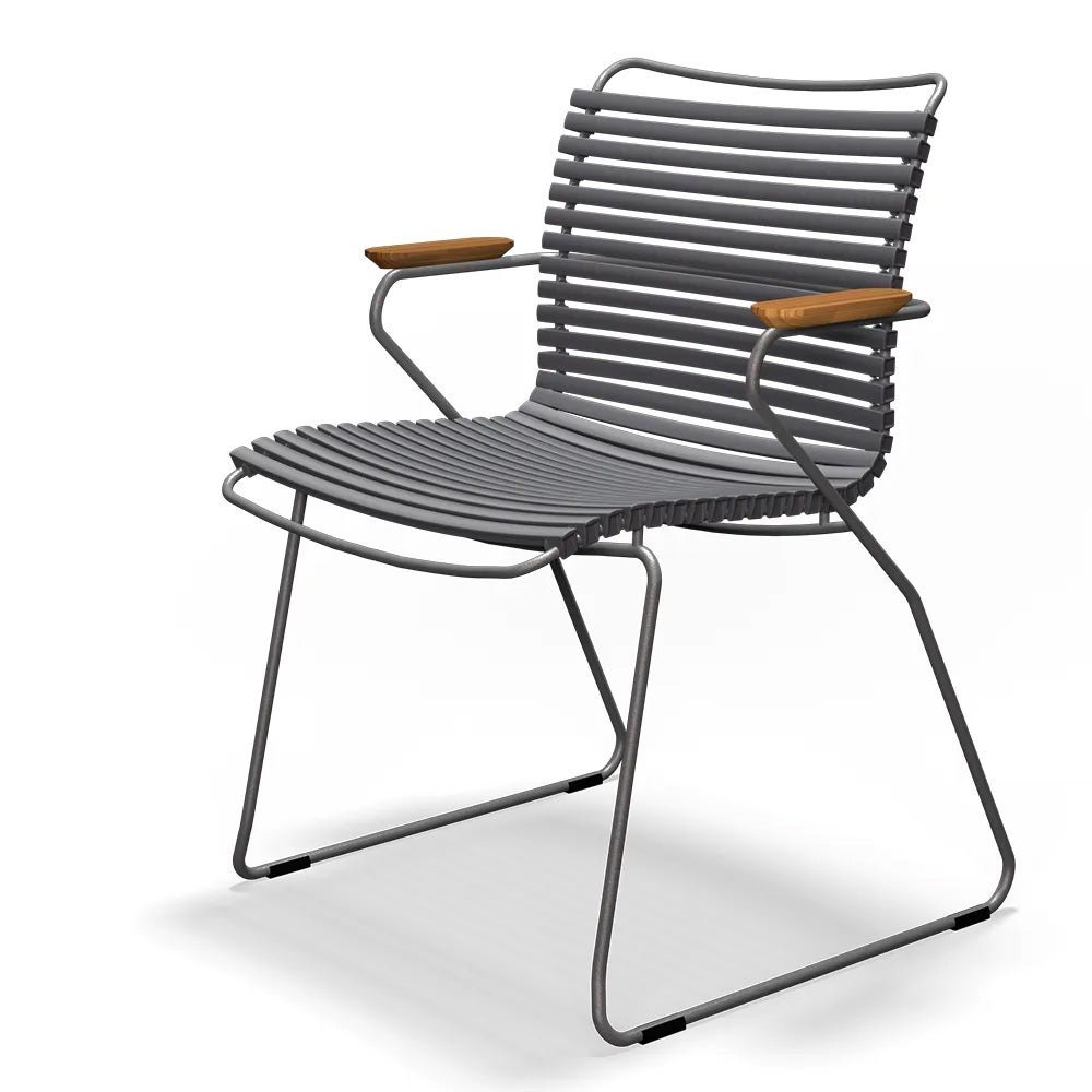 Houe, CLICK Karmstol Dark Grey/Grey/Bamboo