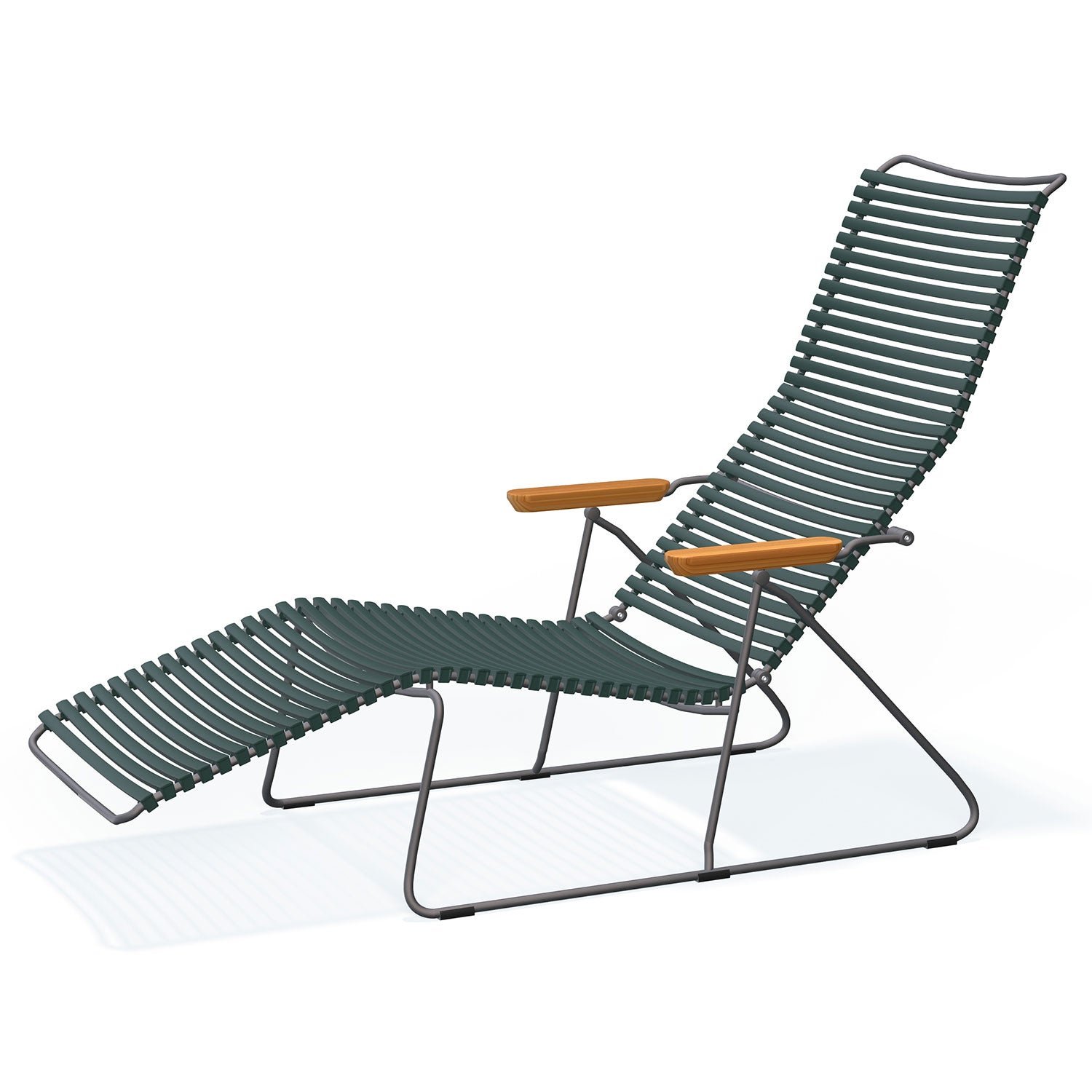 Houe, Click solsäng pine green/grey bamboo