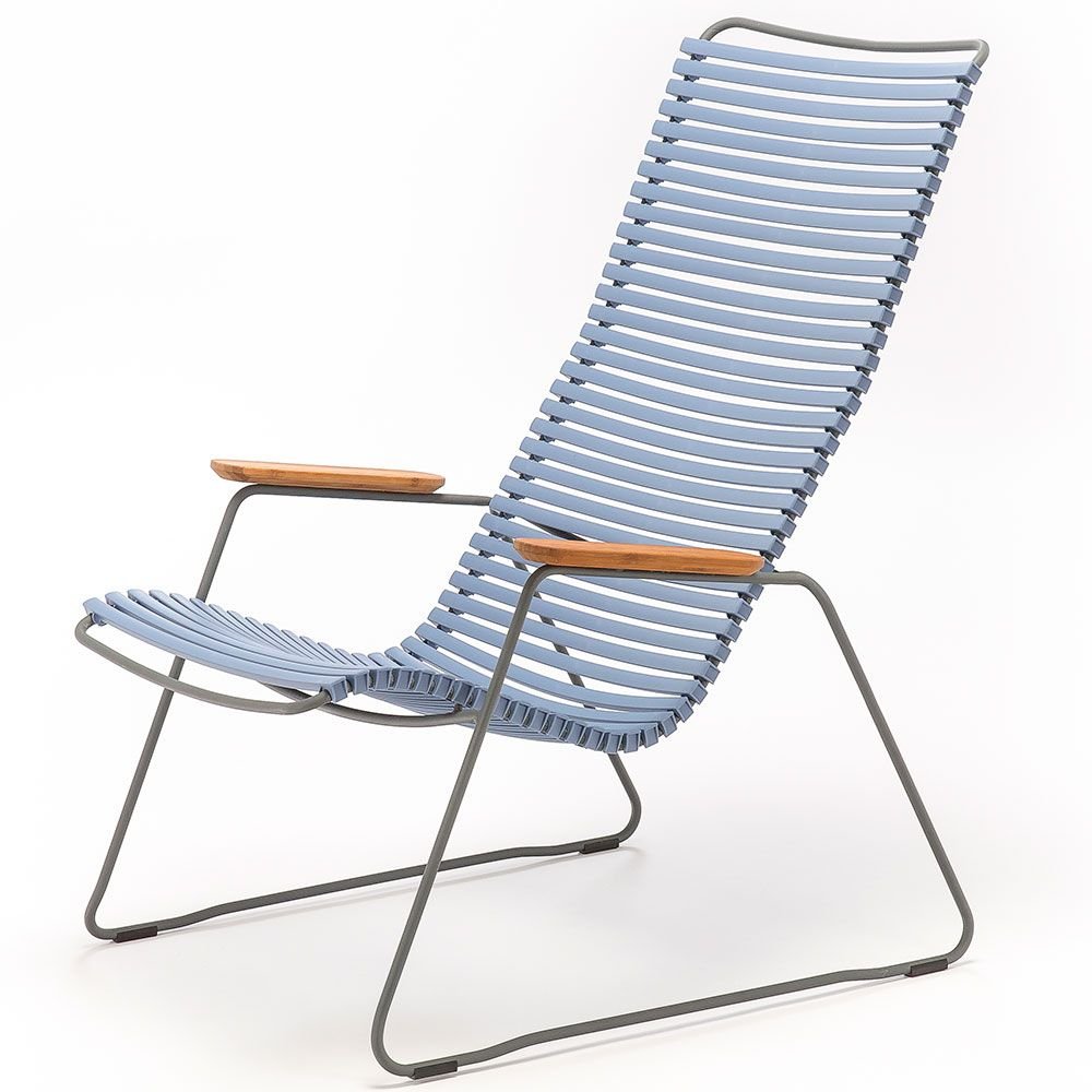Houe, Click loungestol duvblå