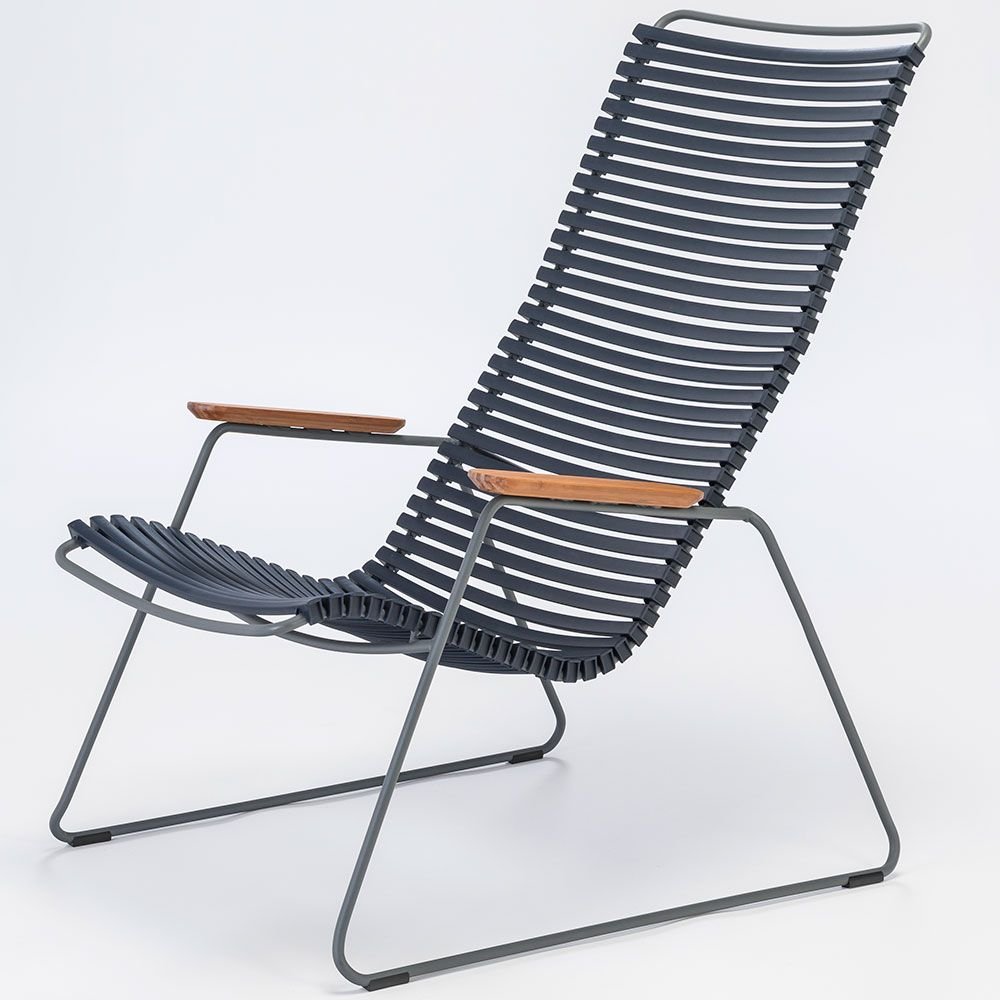 Houe, Click loungestol mörkblå