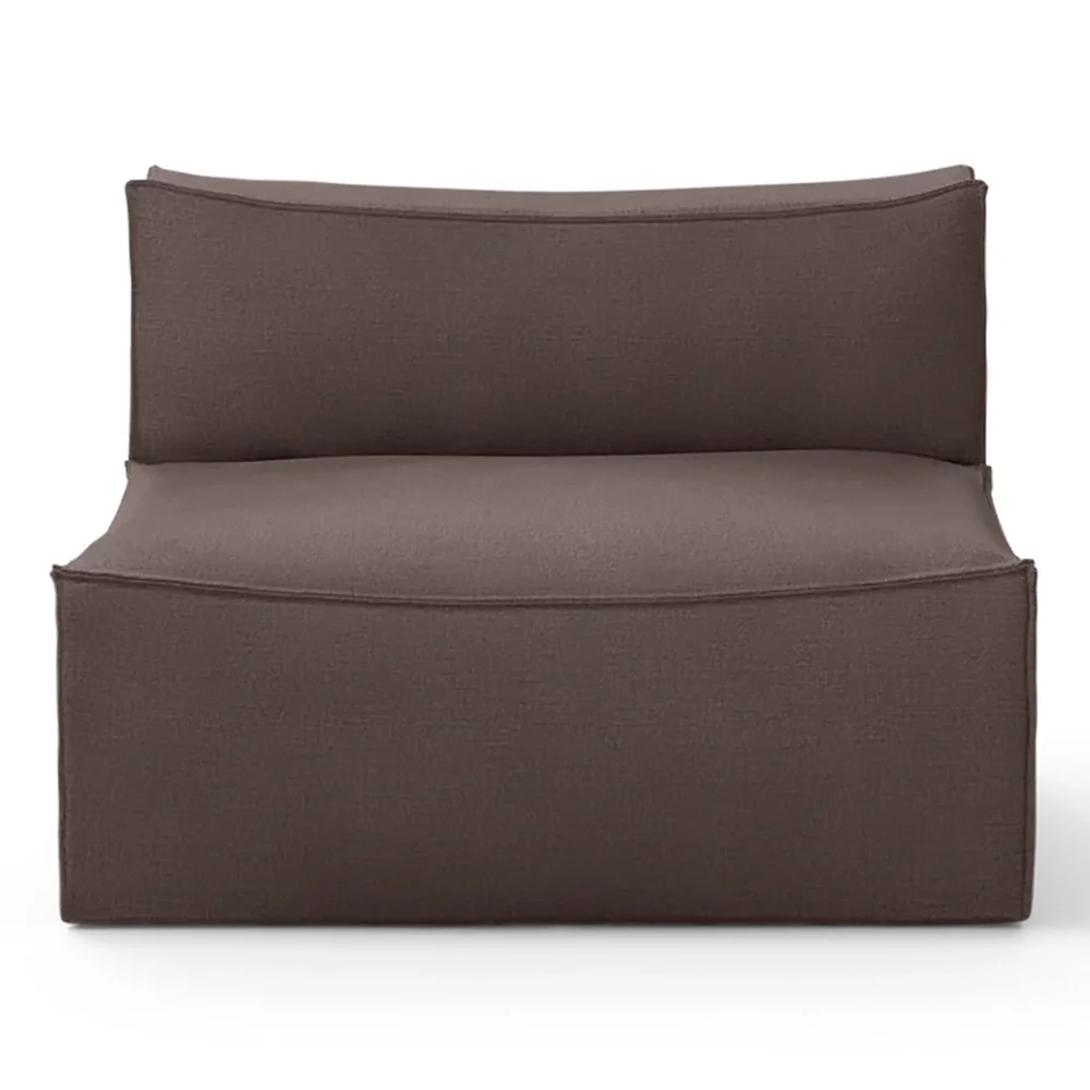 Ferm Living, Catena Sofa Center L100 - Hot Madison - Brown