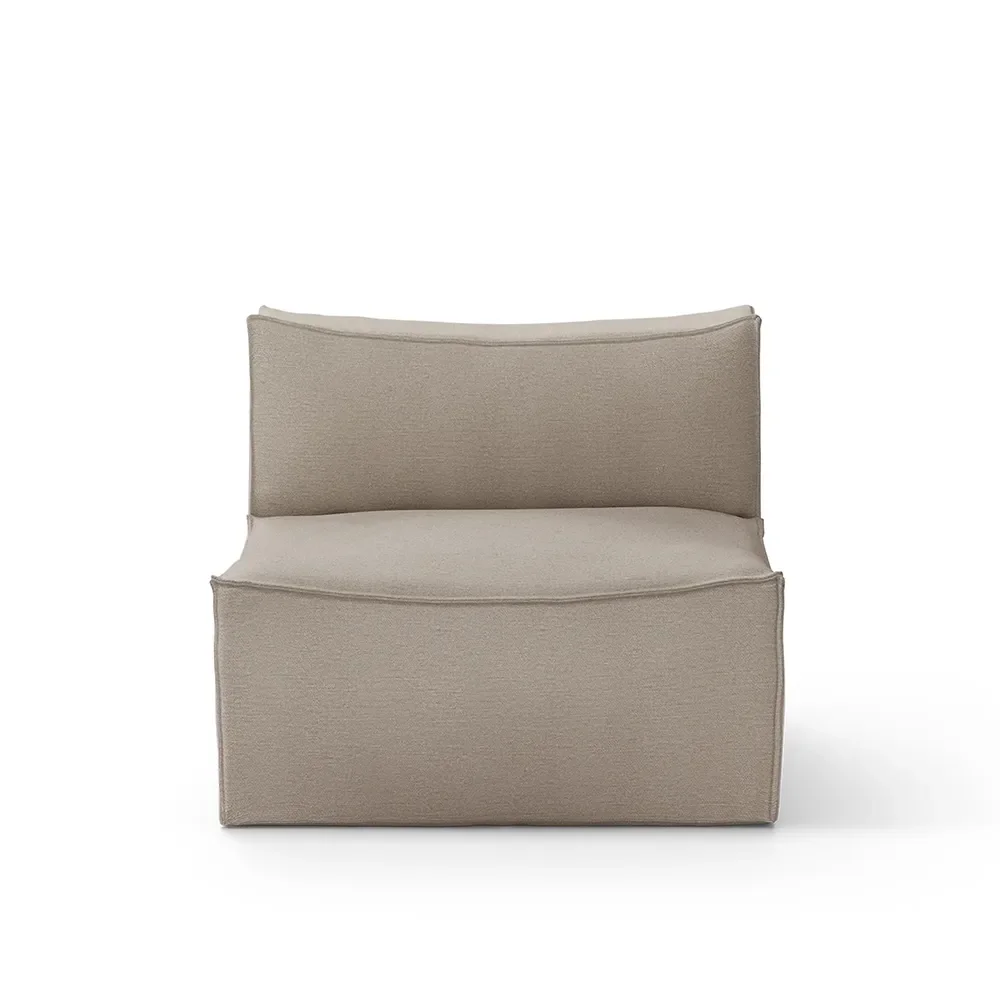 Ferm Living, Catena Sofa Center S100  - Cotton Linen - Natural