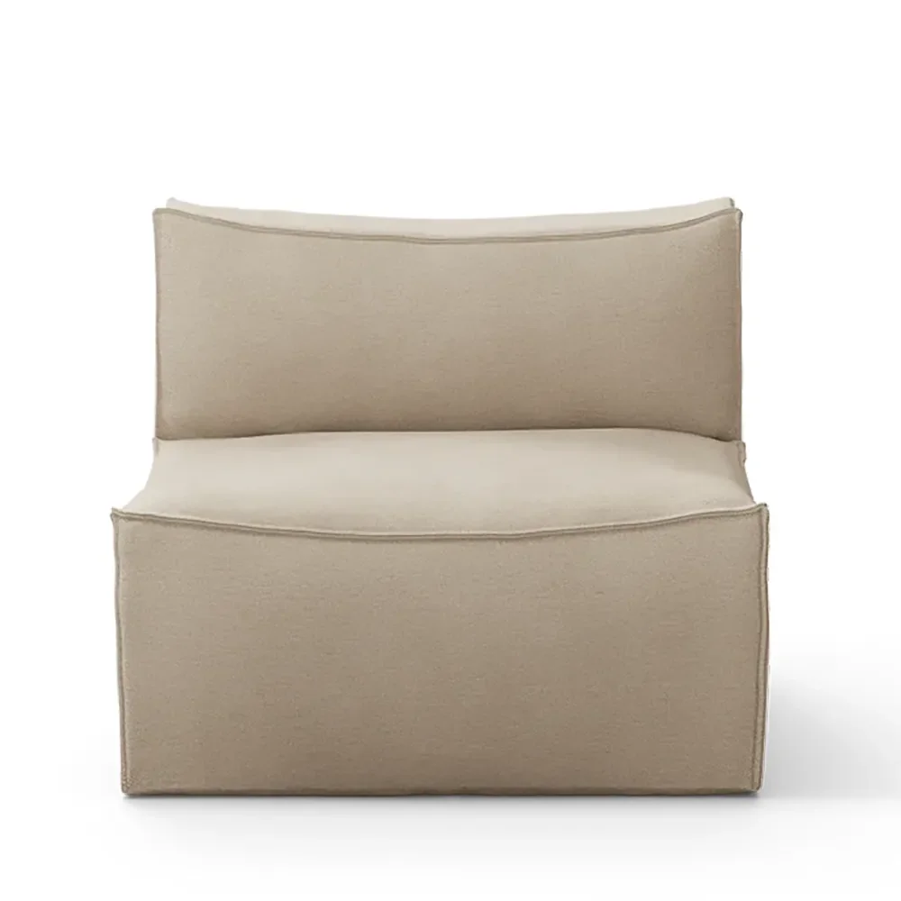 Ferm Living, Catena Sofa Center S100 - Rich Linen - Natural