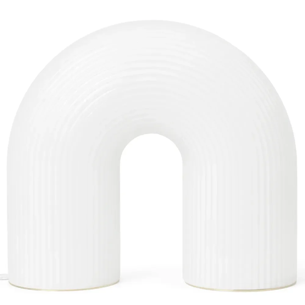 Ferm Living, Vuelta Golvlampa White