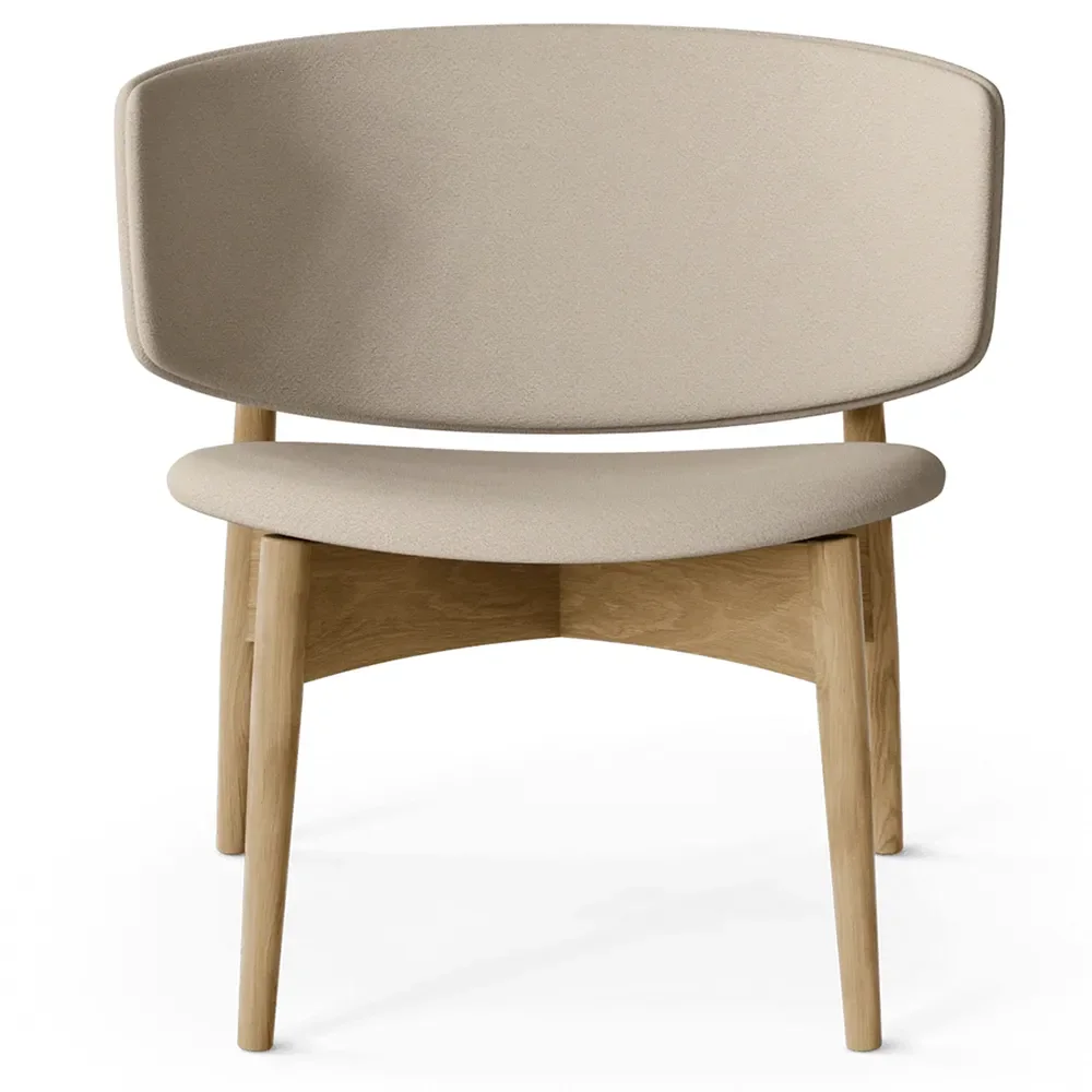 Ferm Living, Herman Loungestol Grain - Oak/Cashmere