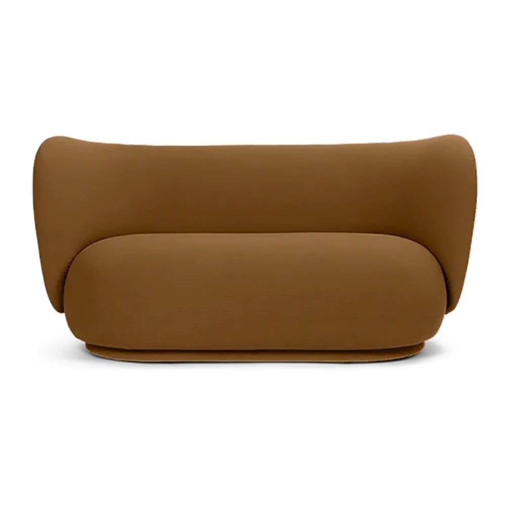 Ferm Living, Rico 2-sits soffa Grain - Caramel