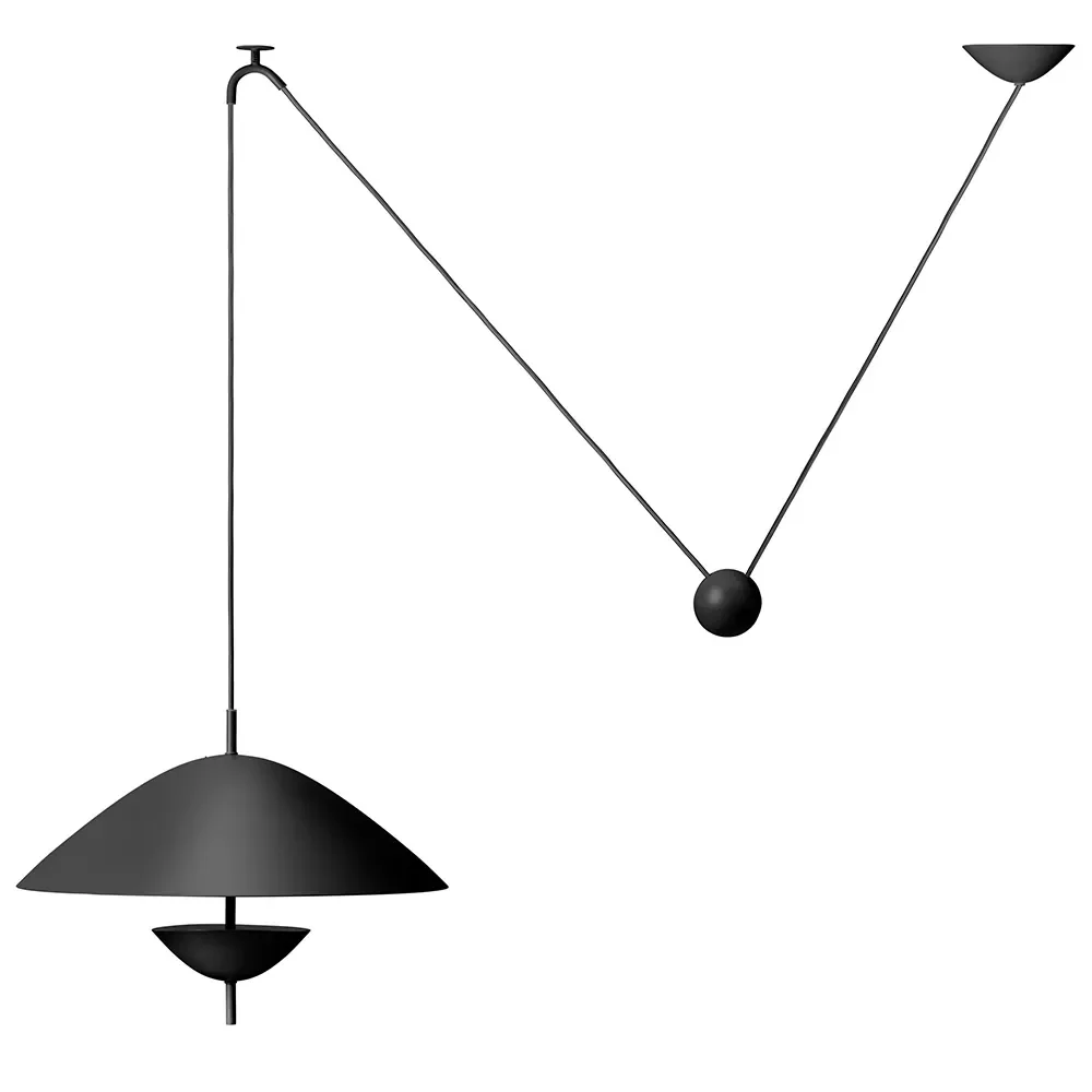 Ferm Living, Lod Pendel Blackened Iron