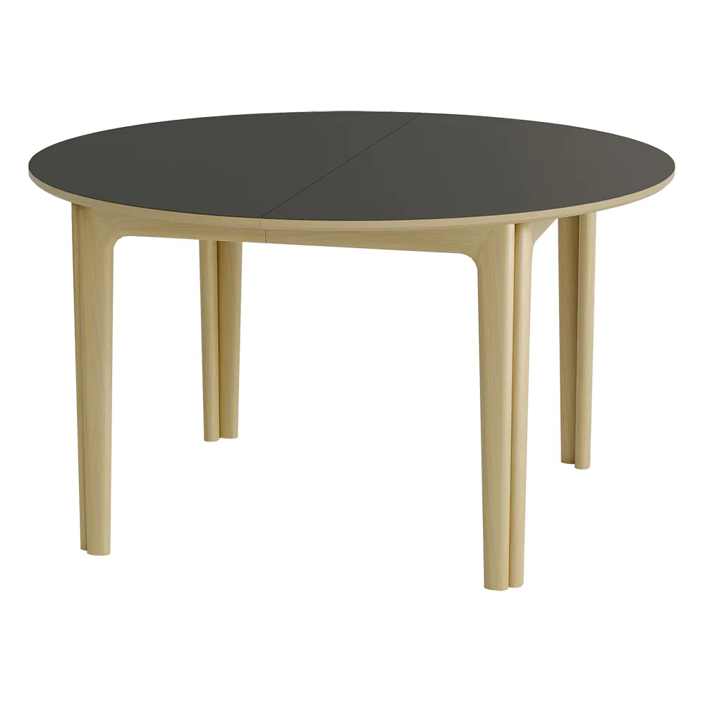 Skovby, Sm112 matbord Ek Vitolja/Svart Nanolaminat