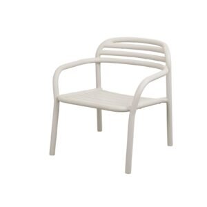 Cane-line, Bliss loungefåtölj, stapelbar Sand, aluminium