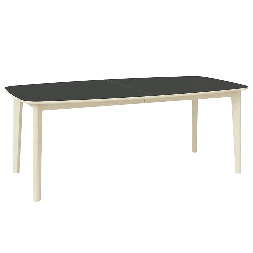 Skovby, Sm119 Bord Ek Vitolja/Svart Nanolaminat 192X102X74Cm