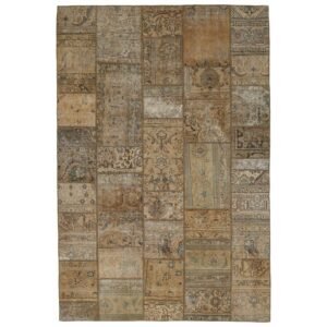 Vintage Patchwork orientalisk matta 200 x 307 cm