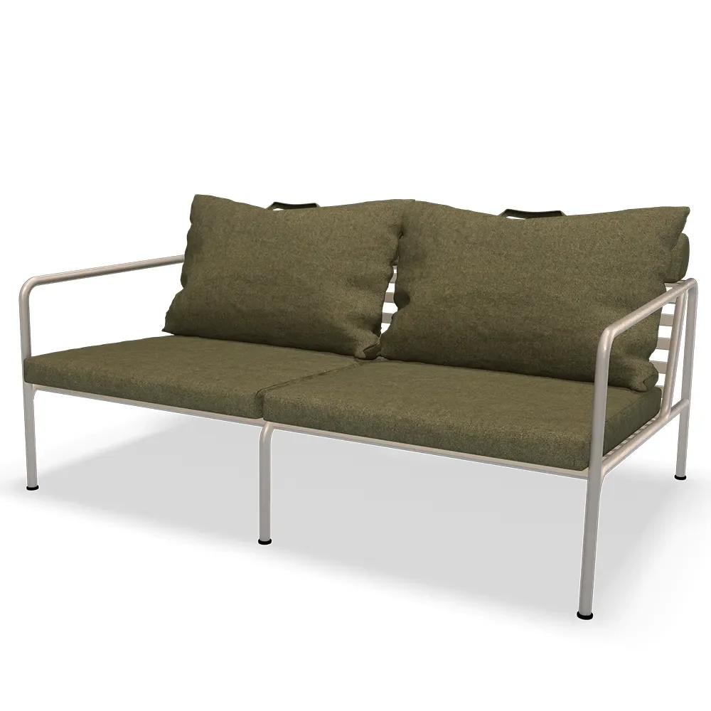 Houe, Avon 2-sits soffa Moss/White