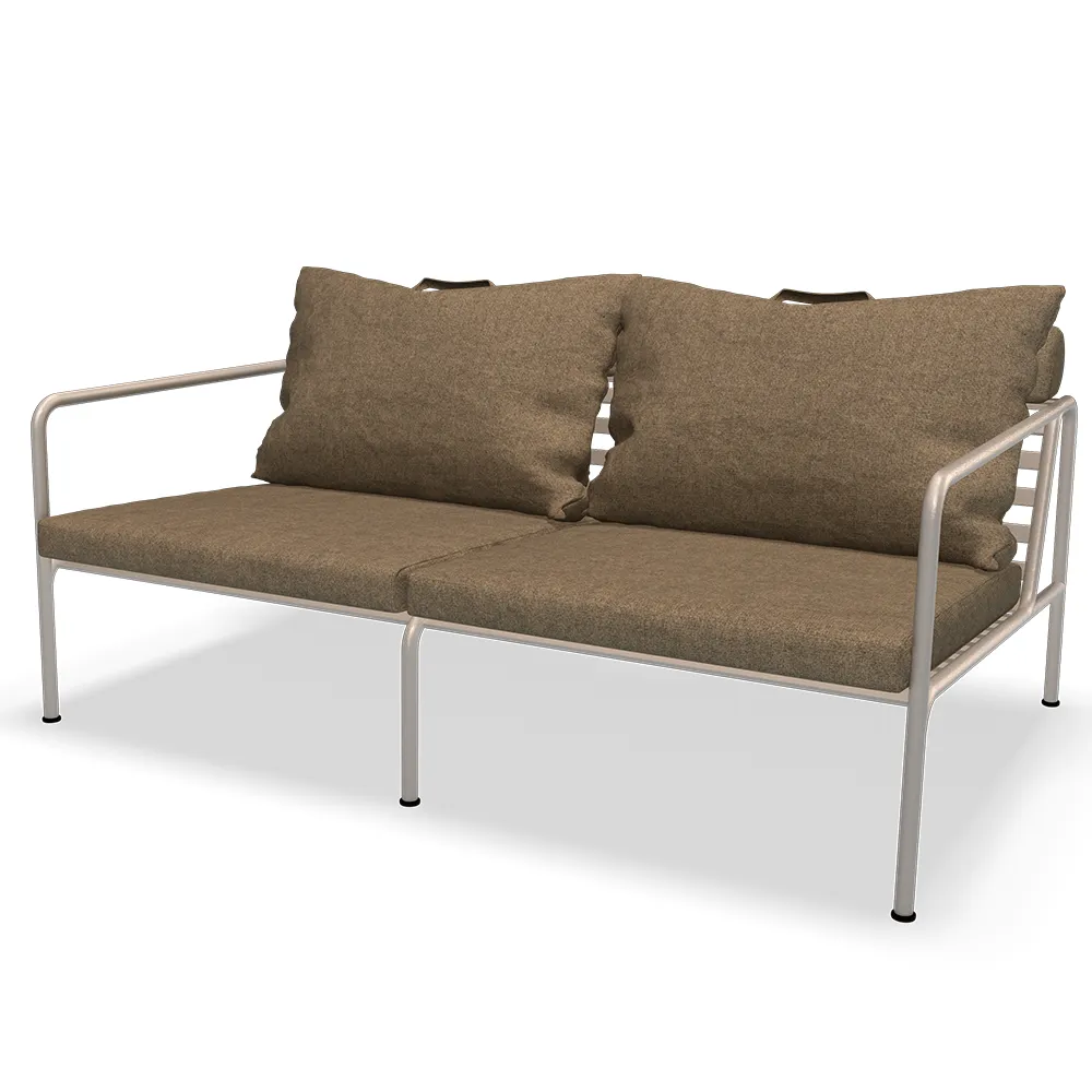 Houe, Avon 2-sits soffa Papyrus/White