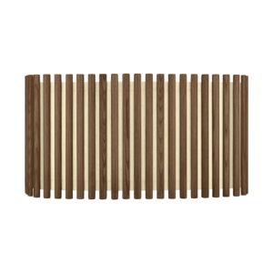 Umage Komorebi Large Rectangular lampskärm mörkbetsad ek