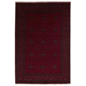 Old Afghan orientalisk matta 202 x 294 cm