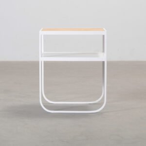 Asplund Nati Tati sängbord vit / ek