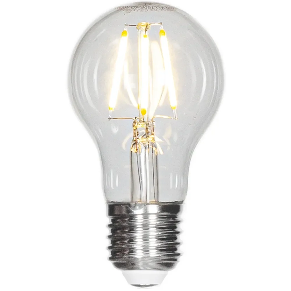 by Rydéns, Filament ljuskälla LED dimbar E27 4W Ø60mm Transparant