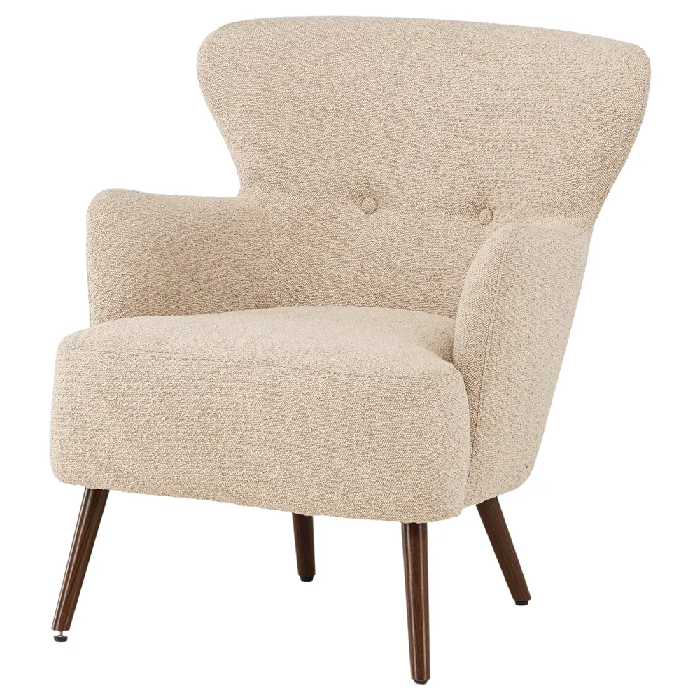 Venture Design, Lincoln Fåtölj Beige Boucle