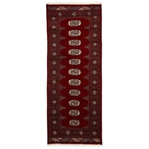Pakistan handknotted orientalisk matta 78 x 203 cm
