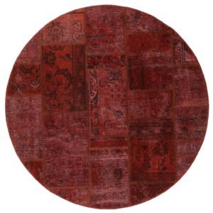 Vintage Patchwork orientalisk matta ø 150 cm