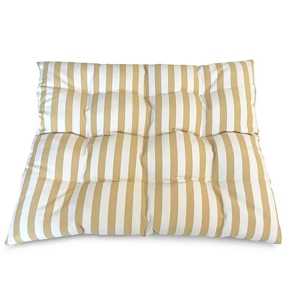 Skagerak, Barriere Cushion 43x43 Golden Yellow Stripe