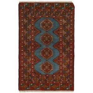 Torkaman Fine orientalisk matta 81 x 129 cm