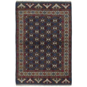 Torkaman Fine orientalisk matta 136 x 195 cm