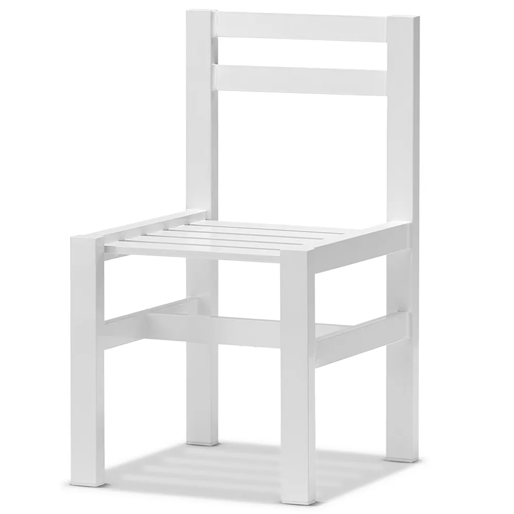 Fri Form, Stol Vit Alu