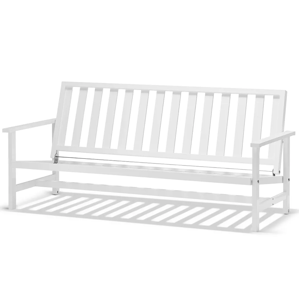 Fri Form, Soffa 3-Sits Vit Alu