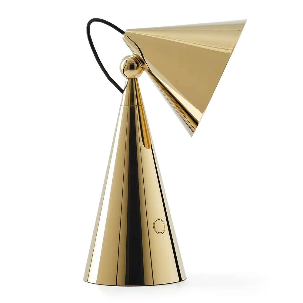 Tom Dixon, Pose Portabel lampa Gold LED