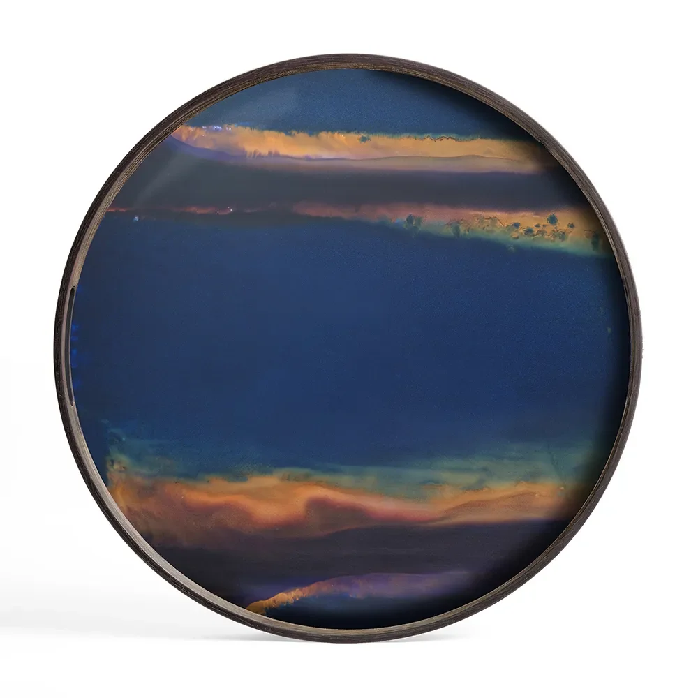 Ethnicraft, Organic Bricka Ø48 cm Indigo