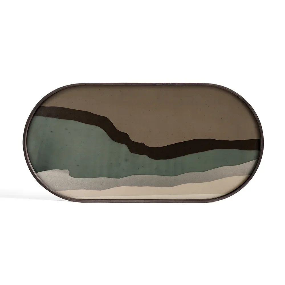 Ethnicraft, Wabi Sabi bricka oval M