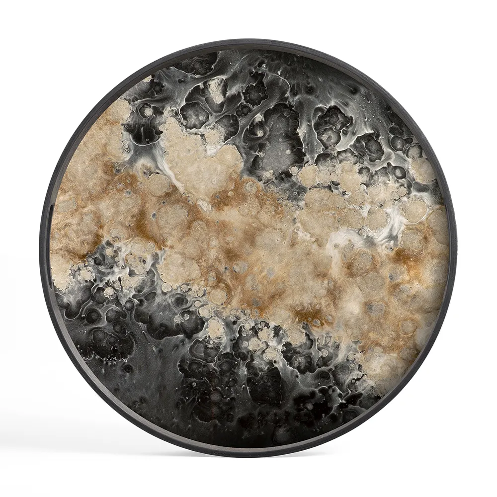 Ethnicraft, Organic Bricka Ø48 cm Black