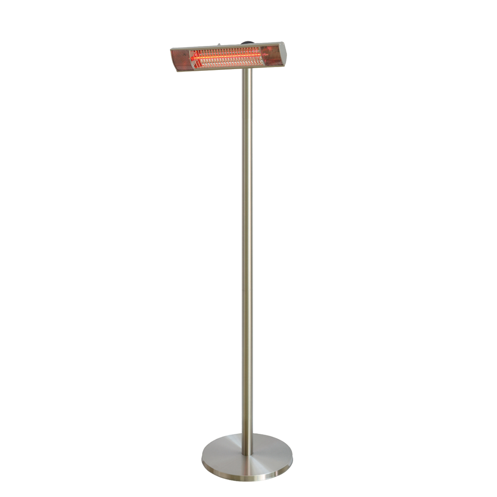 Terrassvärmare stående modell 1500 W, GT HORTUS, silver