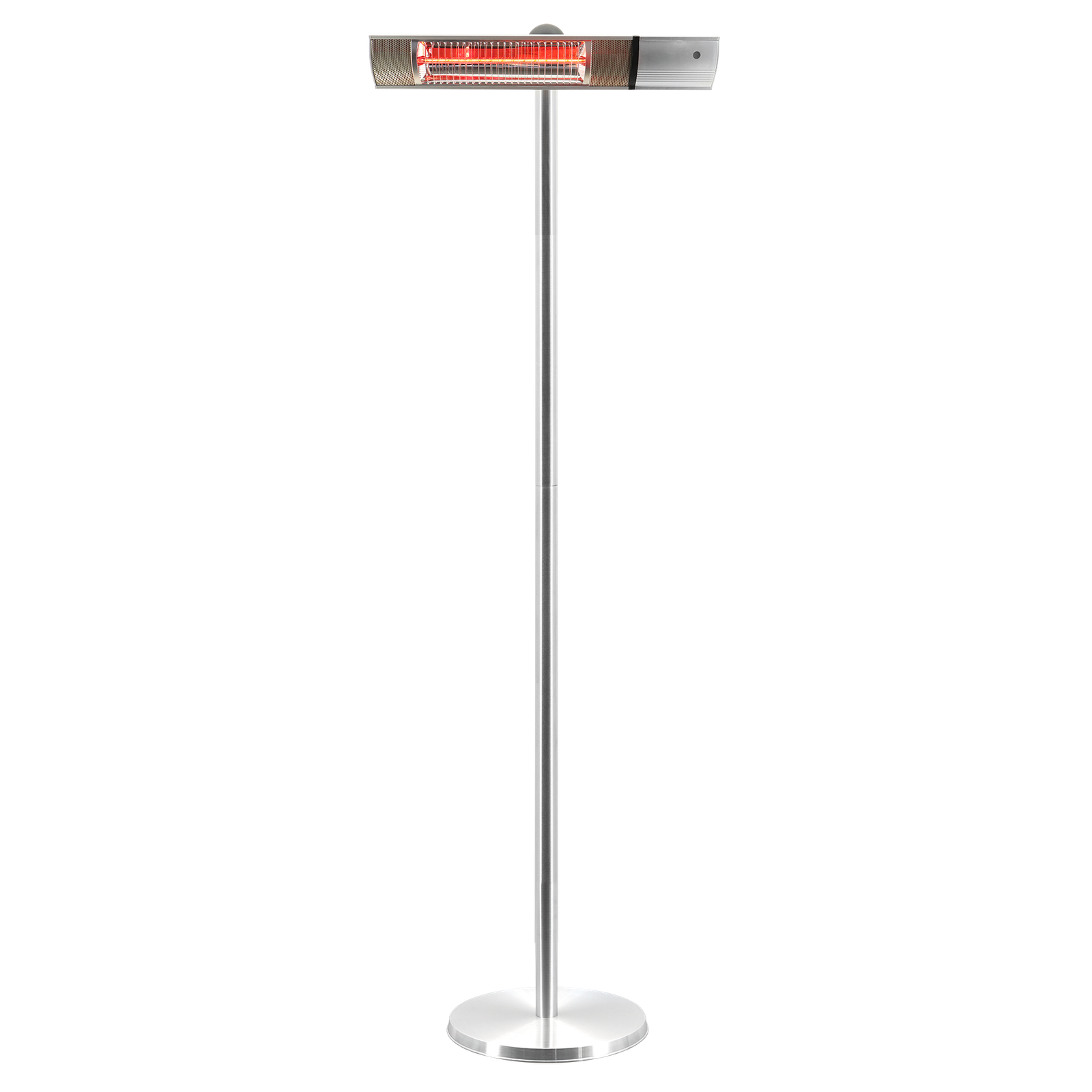 Terrassvärmare 500/1000/1500W golvmodell, fjärrkontroll, RGT HORTUS, svart