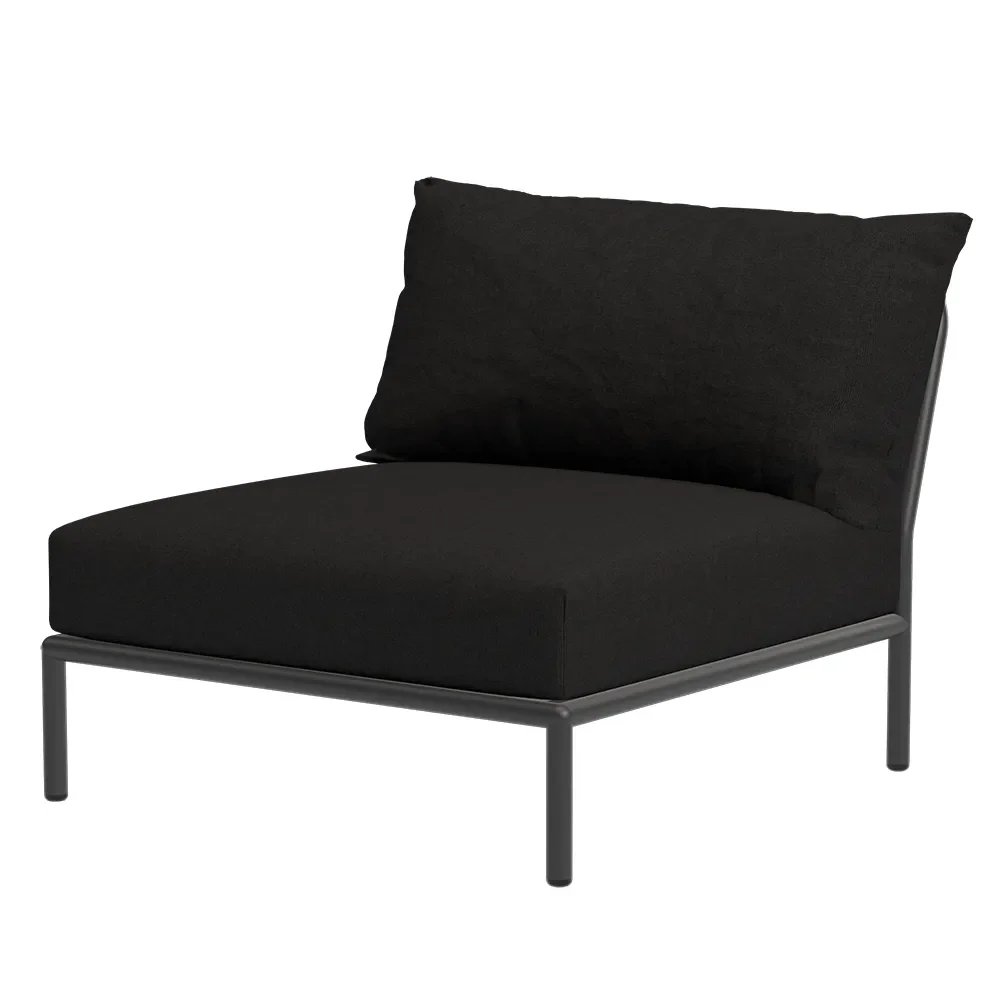 Houe, Level 2 Fåtölj Char/Dark grey