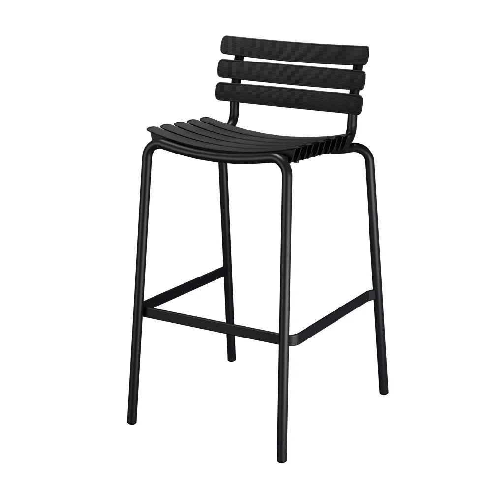 Houe, ReCLIPS barstol Black