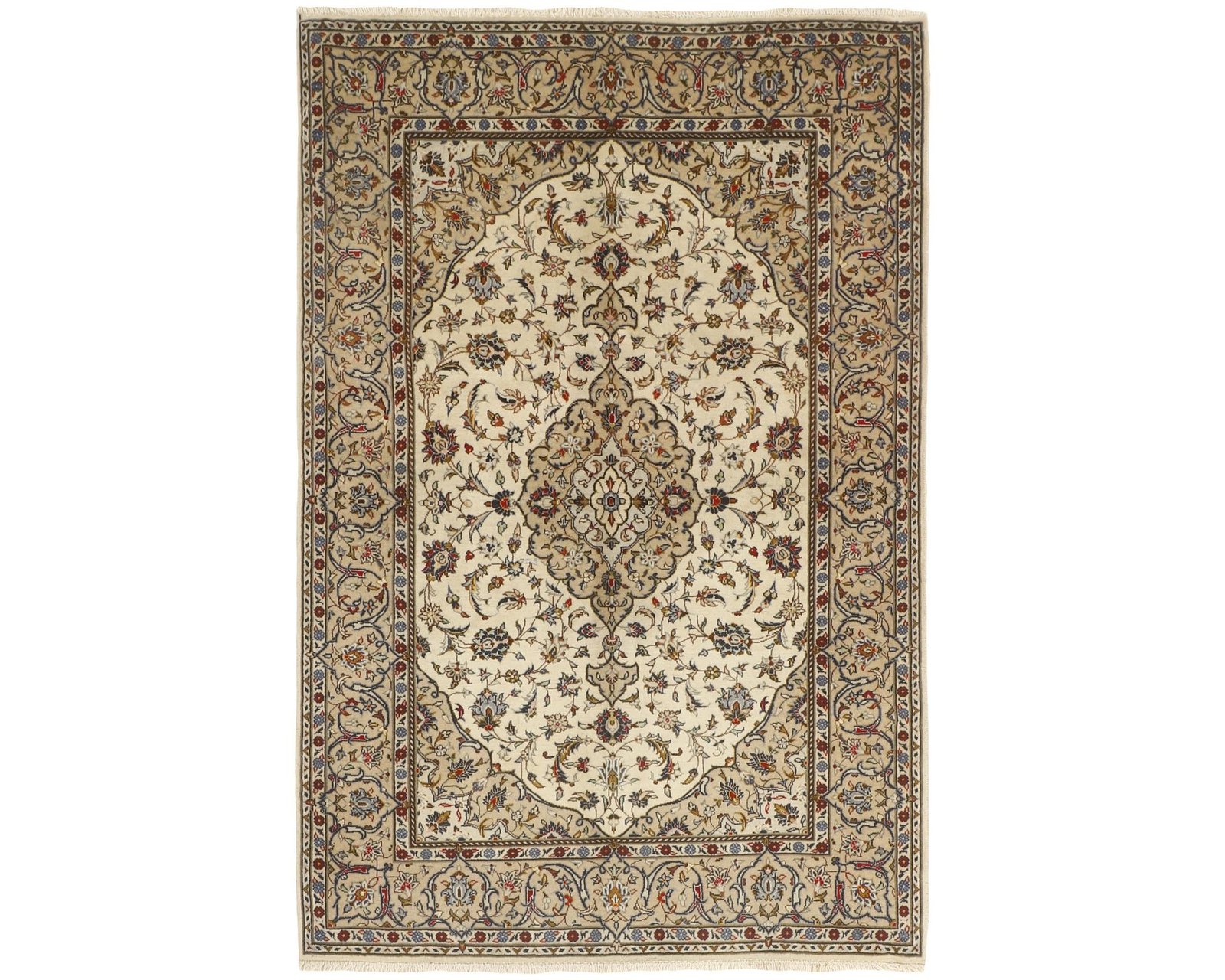 Keshan Fine orientalisk matta 141 x 208 cm