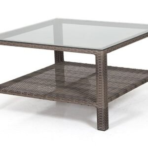 Brafab, Madison soffbord 86 x 86  cm brun konstrotting