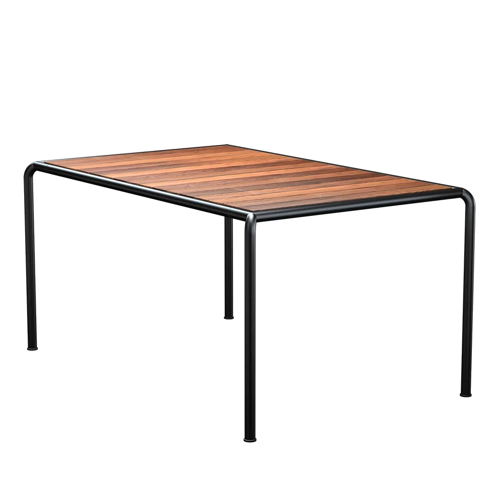 Houe, AVANTI Matbord 153x98 cm ask/svart