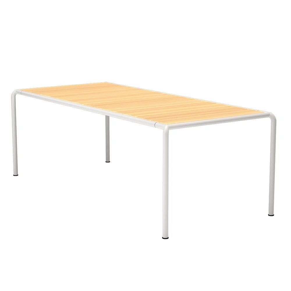 Houe, AVANTI Matbord 222x98 cm furu/vit