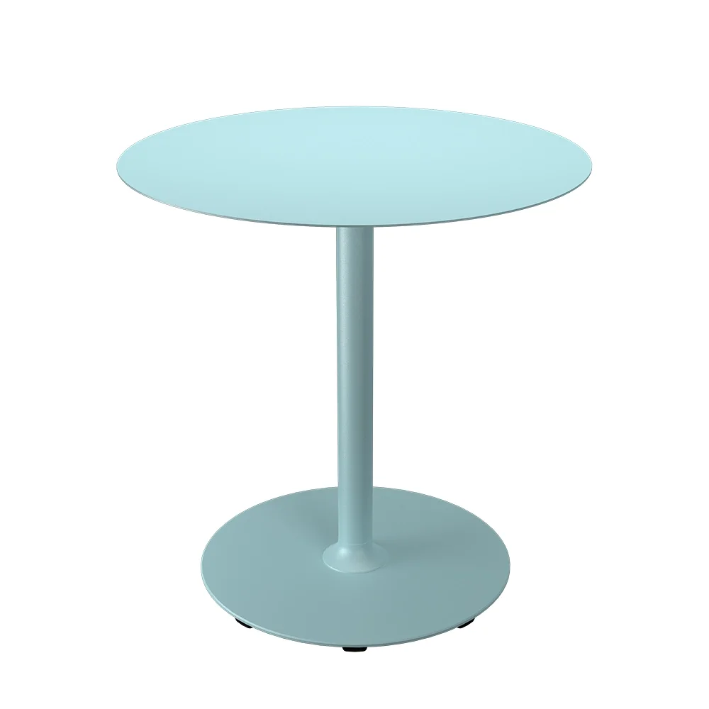 Houe, PICO Cafébord Ø74 cm, rund bas  Ice Blue