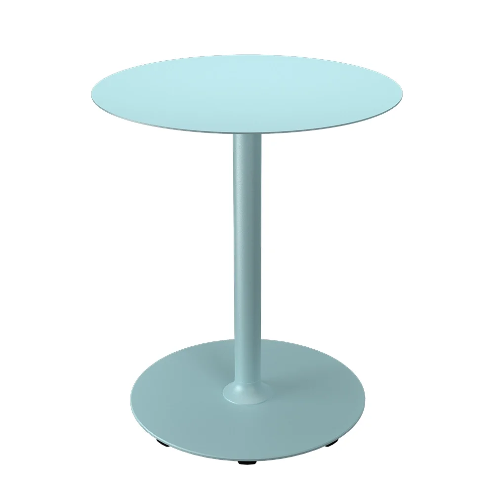 Houe, PICO Cafébord Ø64 cm, rund bas Ice blue